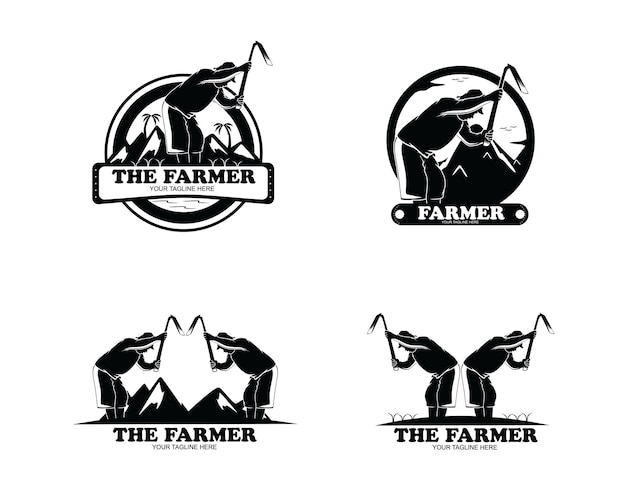 Farmer logo vintage collection set