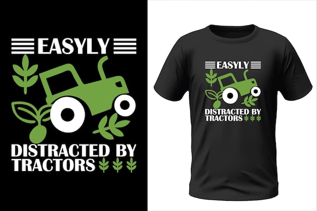 Vector farmer tshirt design