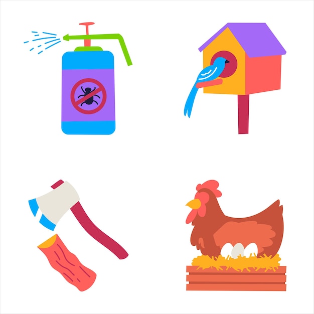 Farming and Gardening Sticker Pack 3