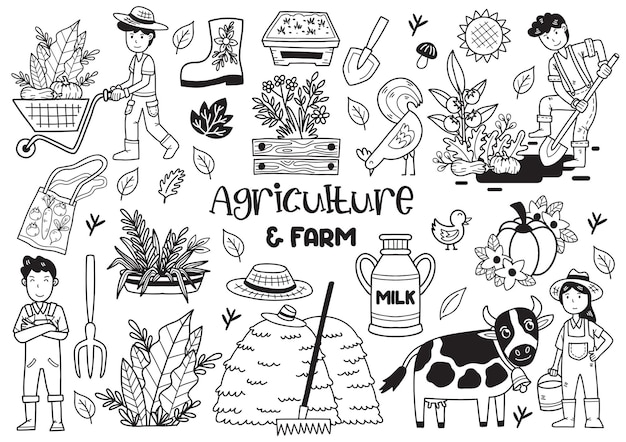 Farming vector illustration Vector for banner, poster, flyer