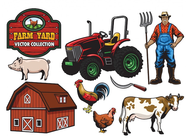 Farming yard collection