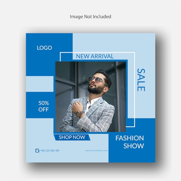 Fashion Big Sale Social Media Post Design