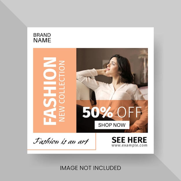 Vector a fashion brand with a white shirt that says fashion sale