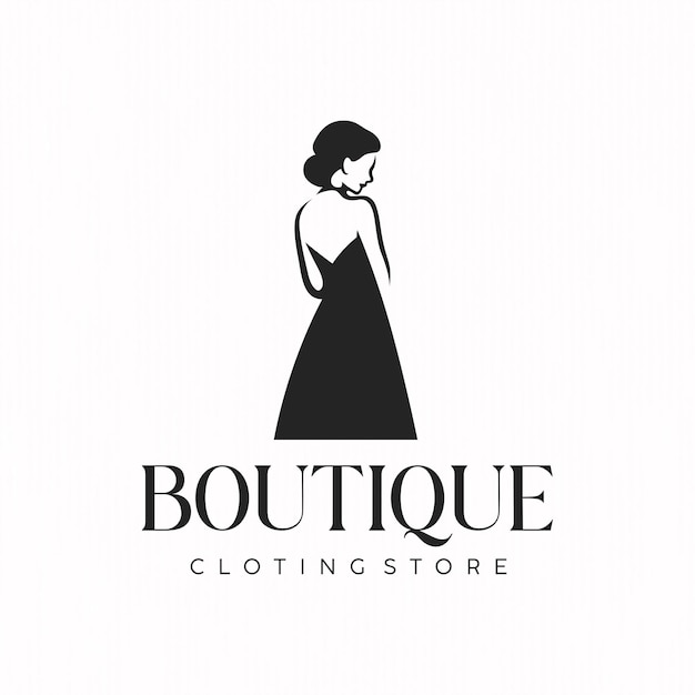 Vector fashion business logo template design