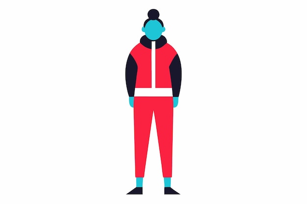 Vector fashion forward a vector take on trendy athleisure outfits