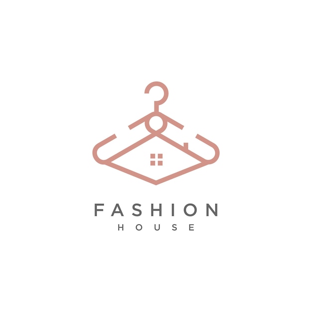 Fashion logo design with fresh and unique creative idea