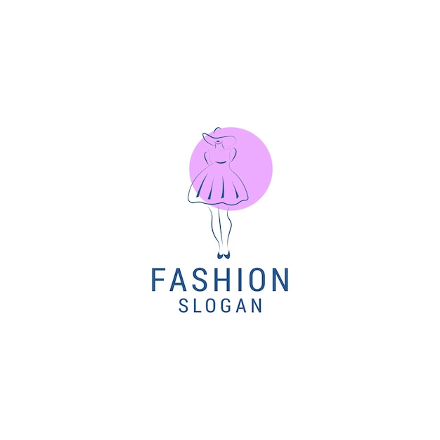 Fashion logo icon design template luxury premium vector