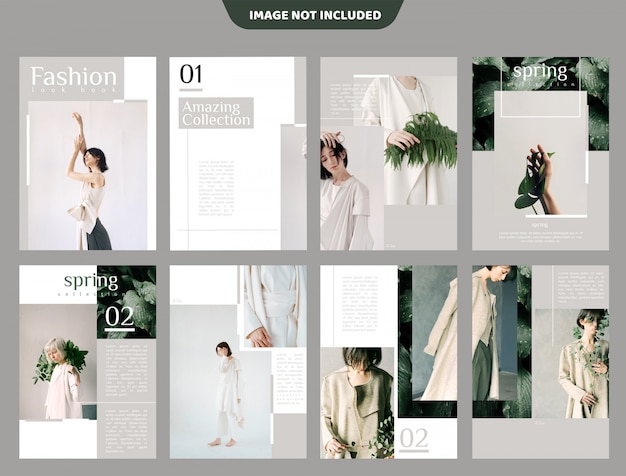 Fashion Lookbook Brochure Template