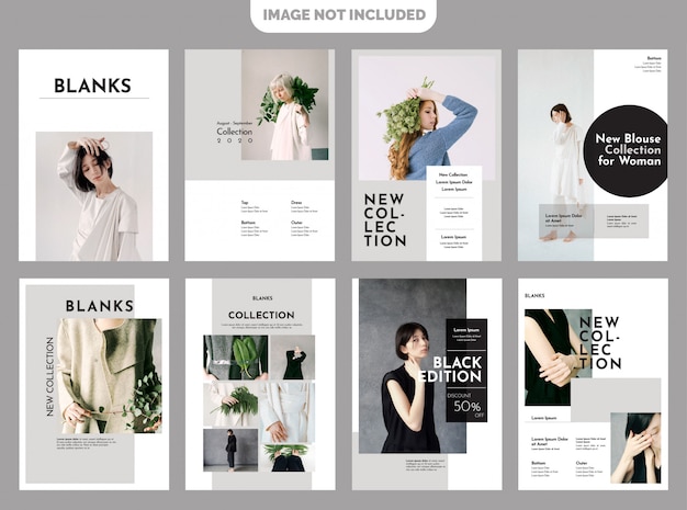 Fashion lookbook Template