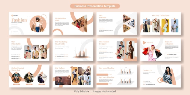 Fashion powerpoint presentation slides template design