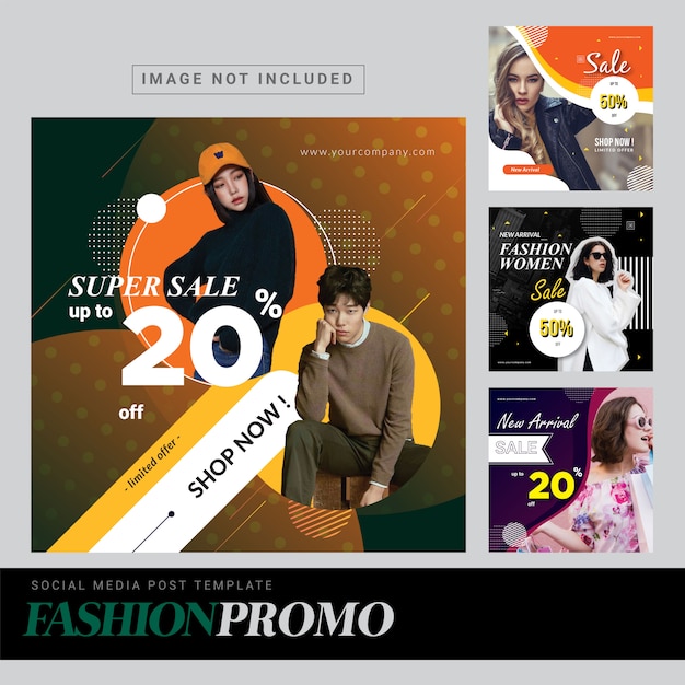 Fashion Promo Social Media Template