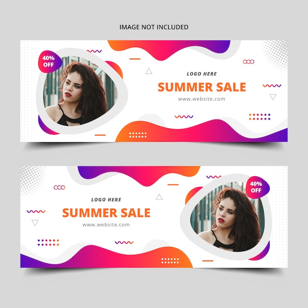 Fashion Sale banner set