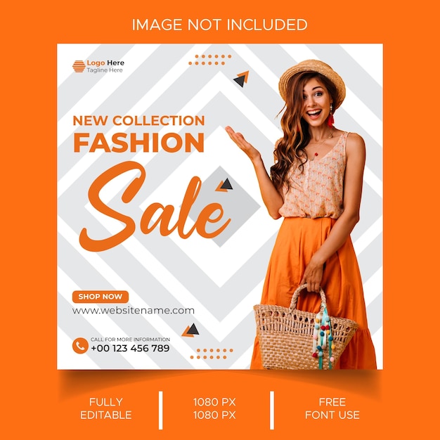 Fashion Sale Instagram Banners or Social Media Posts