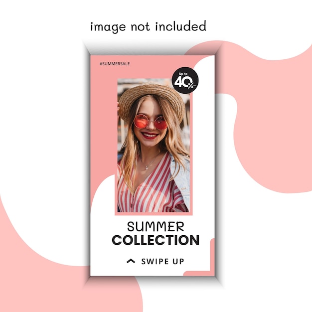 Fashion sale instagram stories collection