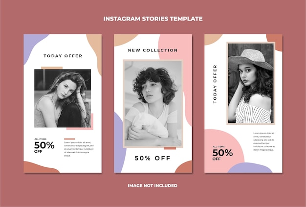 Fashion sale instagram stories collection