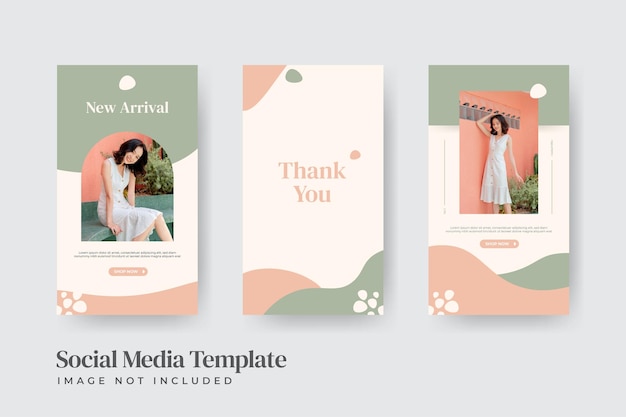 Fashion sale instagram stories template