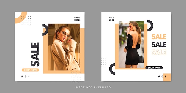 Fashion Sale Post Moder Instagram Social Media Banner