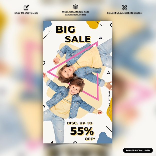 Fashion Sale Social Media Instagram Post Template