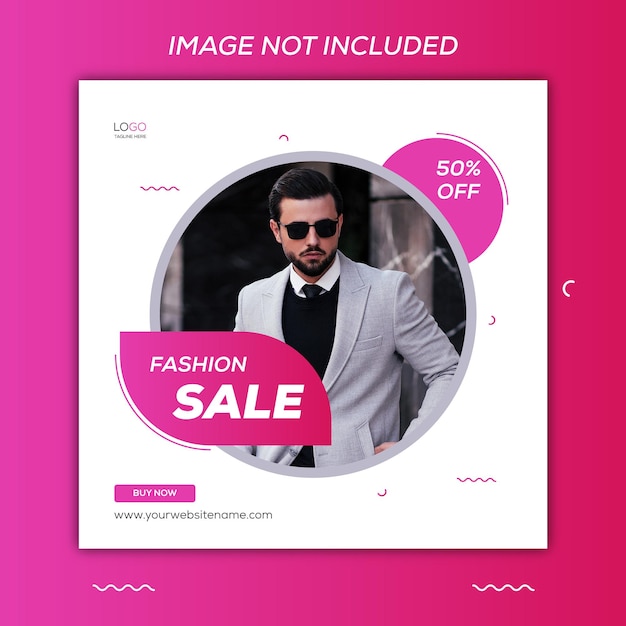 Fashion sale Social Media post design