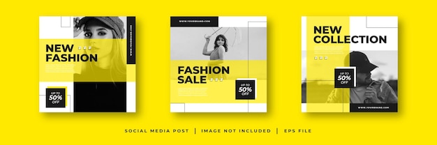 fashion sale social media post