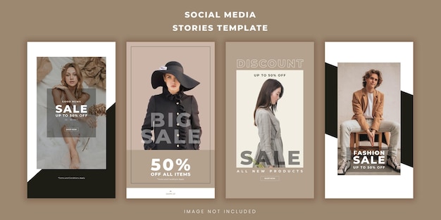 Fashion Sale Social Media Stories Template