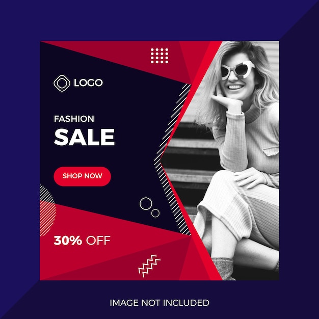 Fashion Sell banner template