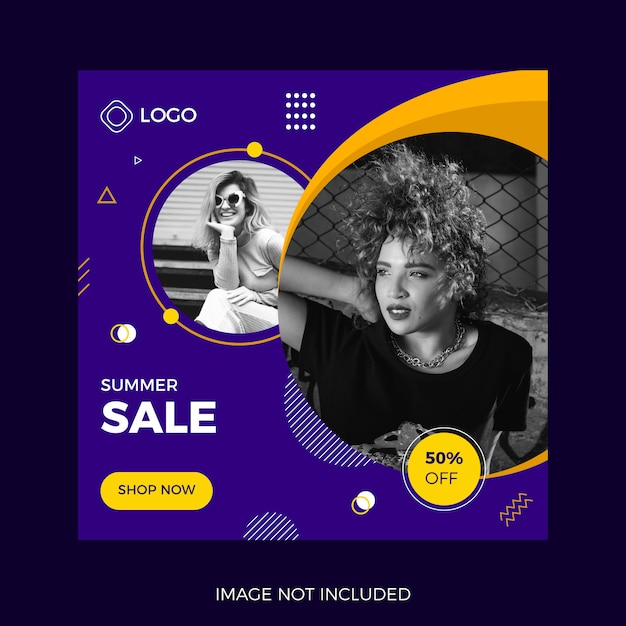 Fashion Sell banner template