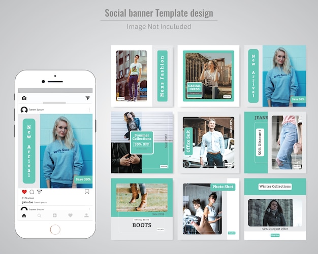 Fashion Social Media Post Template