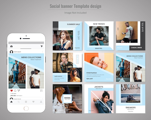 Fashion Social Media Post Template