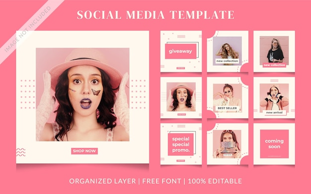 Fashion Social Media Sale Post Template  