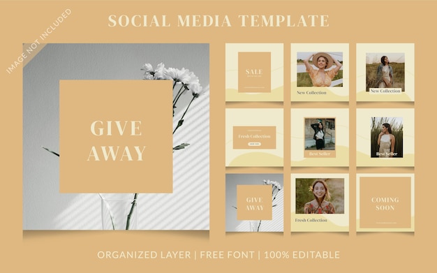 Fashion Social Media Sale Post Template  