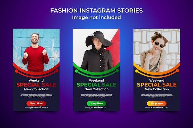 Fashion special sale instagram story template