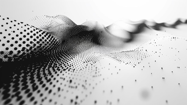 Vector fashion styrofoam halftone pattern on a white background