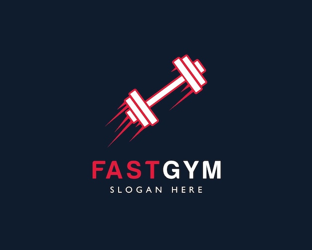 Fast Gym Logo Design for business