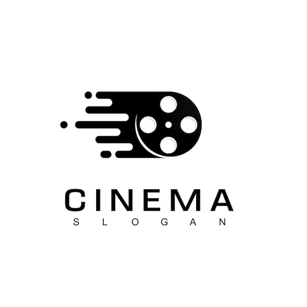 Fast Movie Logo, Cinema Logo Design Template