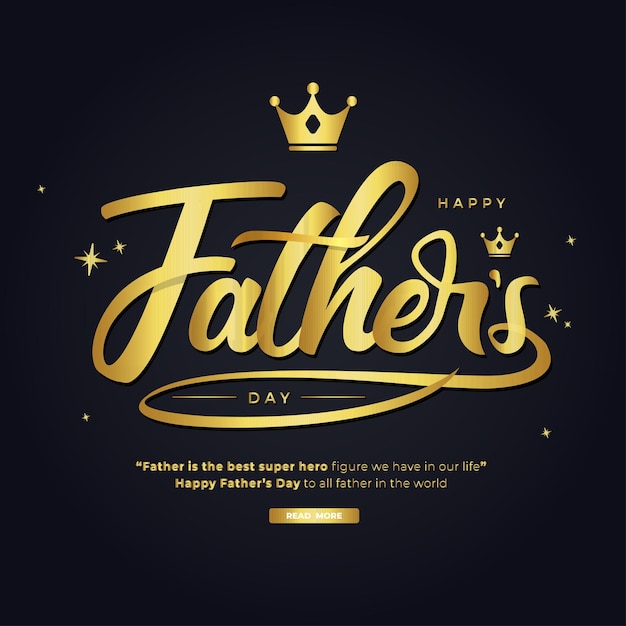 Father day concept illustration