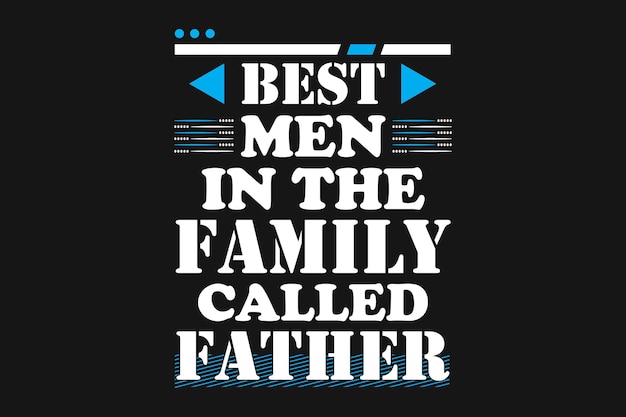 Father Day Dad Typography Vector TShirt