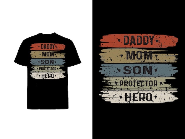 Father day t shirt design