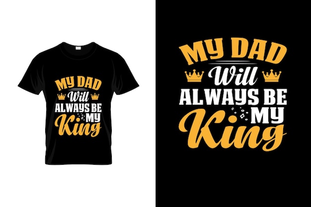 Father Day TShirt Design or Father Day poster Design Funny Father Quotes Father Typography