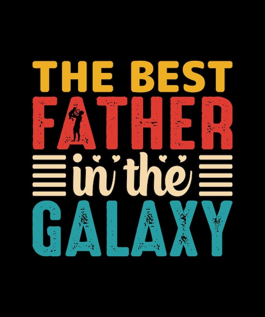 Father quotes poster featuring the digital art father in the galaxy by brand a