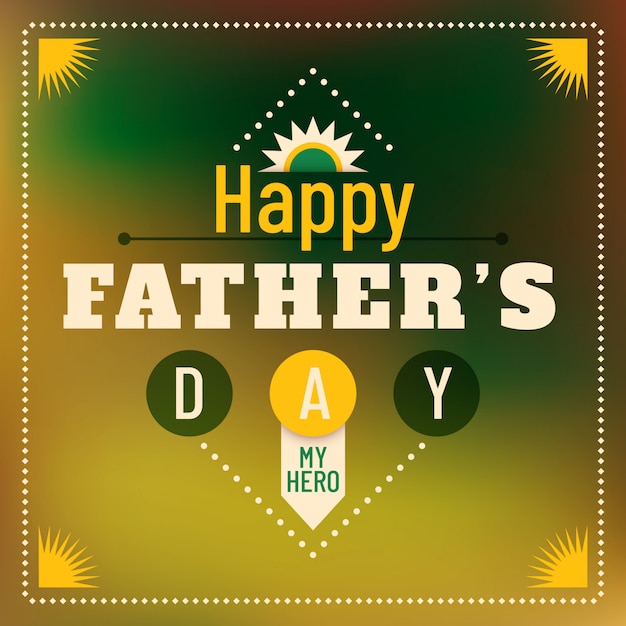 Father's day background design