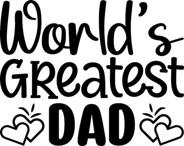 Father's Day Craft SVG Design