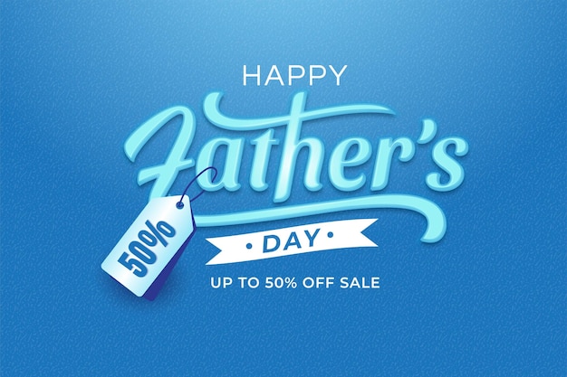 Father's day sale background