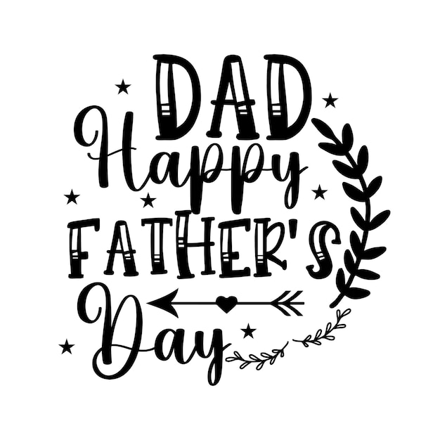 Father's Day SVG design cut files