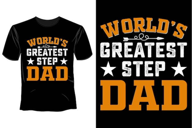 Father's Day T Shirt Design Template