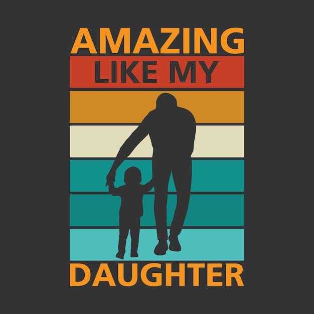 Father's day t shirt design