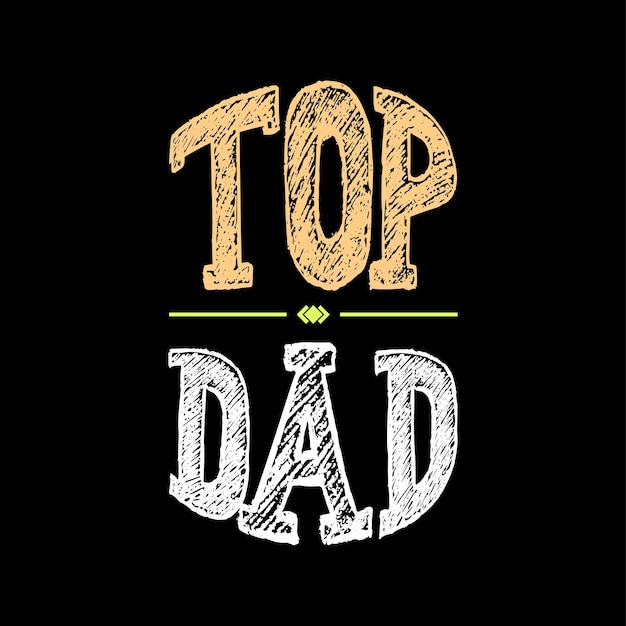 father's day tshirt design vector Premium Vector