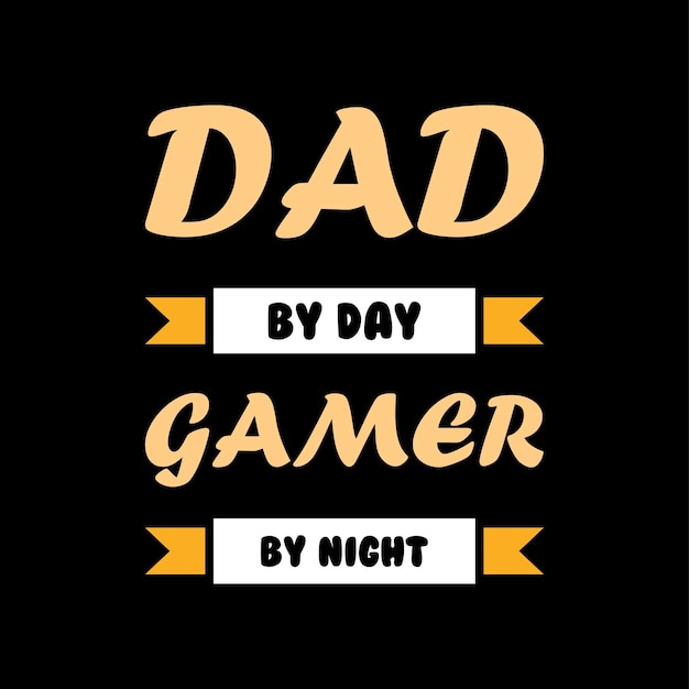 father's day tshirt design vector Premium Vector