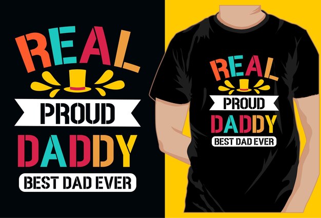 Vector father's day tshirt design