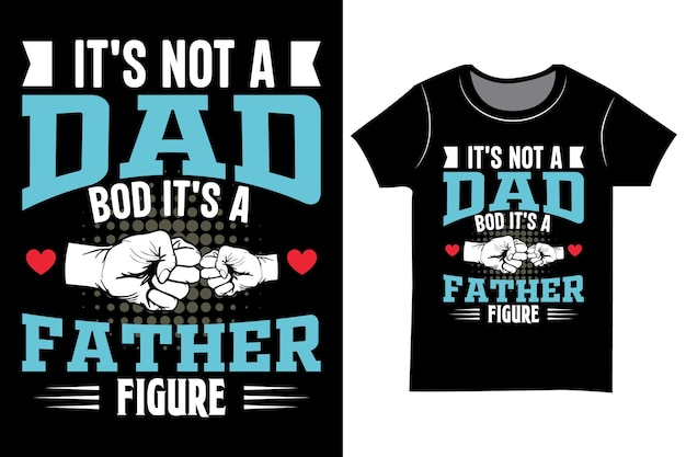 Father's Day typography t shirt design. Dad and son ever shirt.